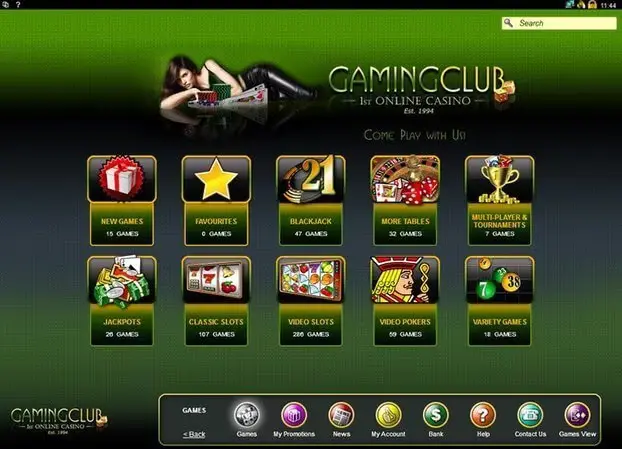 Gaming Club slide1